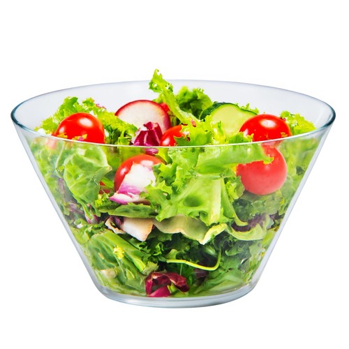 Salatschüssel aus glas - salatschüssel,