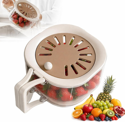 Obst und gemüseschüssel mit - und,