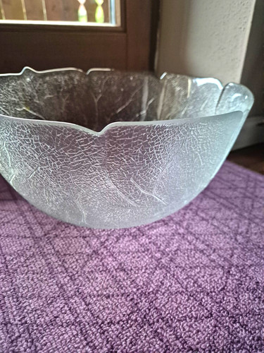 Große runde glasschüssel - runde,