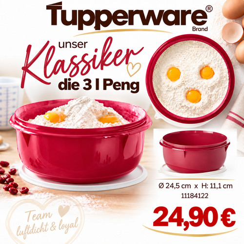 Tupperware peng schüssel 0 - peng, 3,0