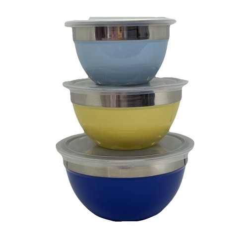 Edelstahl schüssel set mit - schüssel,