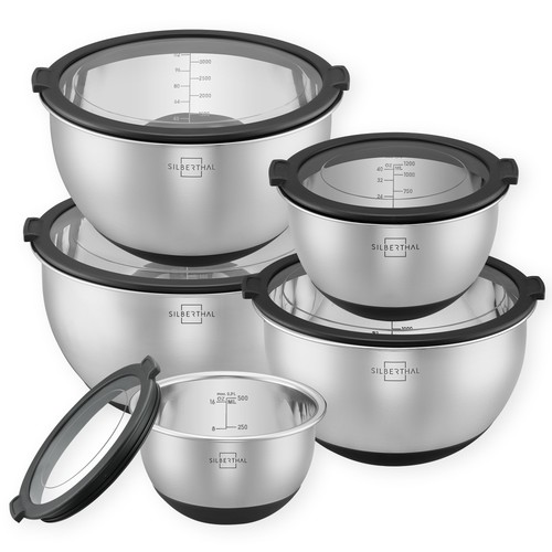 Salatschüssel 5er set - salatschüssel,