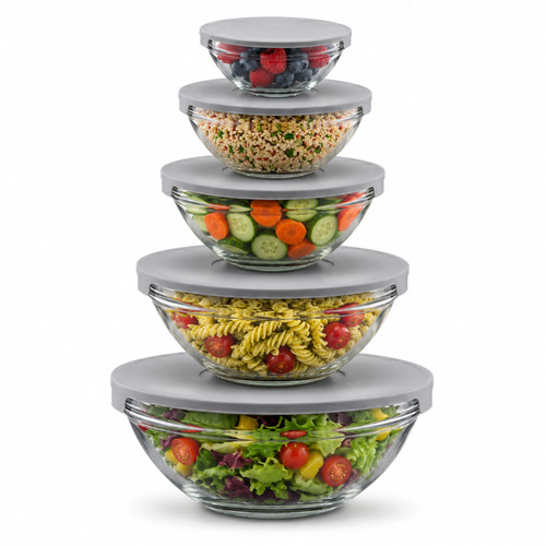 Glasschüssel set mit - set,