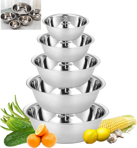 Edelstahl schüssel set - schüssel,