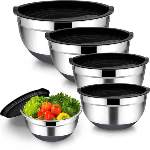 Salatschüssel set edelstahl - salatschüssel,