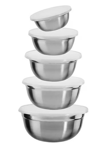 Edelstahl rührschüssel set - edelstahl, rührschüssel-set