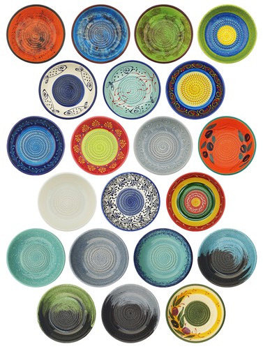 Mediterrane reibeschale mit - mediterrane,